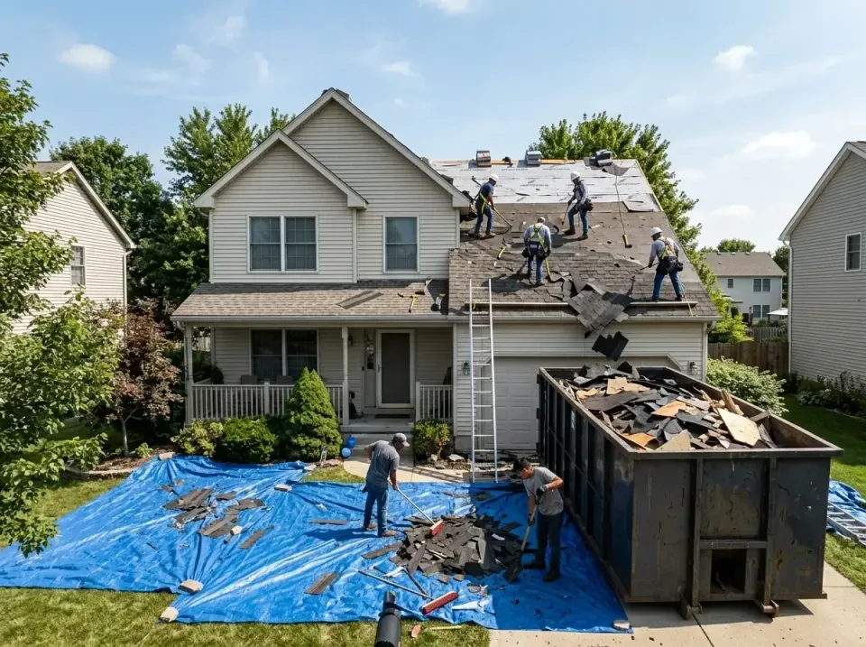 roof-replacement-debris-remova-004 — frequently asked questions, Cheapest Dumpster Rentals in Reisterstown, MD